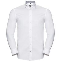 russell collection camisa manga larga r964m para hombre