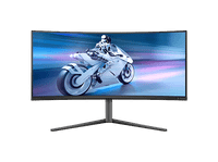 monitor gaming - philips evnia 34m2c6500 34 uwqhd curvo 175hz qd-oled 003 ms gtg adaptive sync g-sync compat 2x hdmi 1x dp usb-hub gris