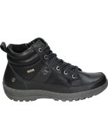 botas de piel c tapioca t712-11 en negro para mujer 36