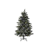 arbol led pe 110x110x150 220l 561 ramas nevado