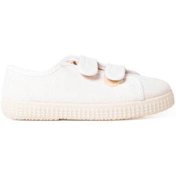 Pisamonas Zapatillas Zapatillas Lona Reciclada Rpet Tiras Adherentes para niña
