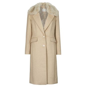 Guess Abrigo NANCY FIT COAT FAUX FUR COLLAR para mujer