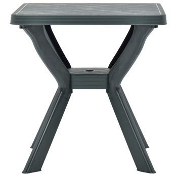 Mesa Bar | Mesa De Bistró | Mesa De Bistró De Plástico Verde 70x70x72 Cm