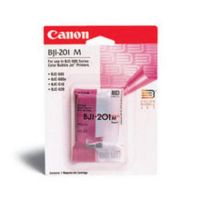 cartucho de tinta canon bji-201m magenta original