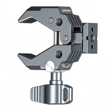 Lanxire Soporte Abrazadera Cámara NATO, Clip Garra Cangrejo Multifuncional Resistente, Para DSLR Monitor Luz LED Micrófono