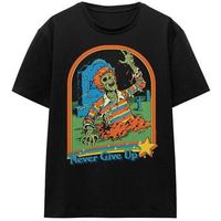 steven rhodes camiseta never give up para mujer