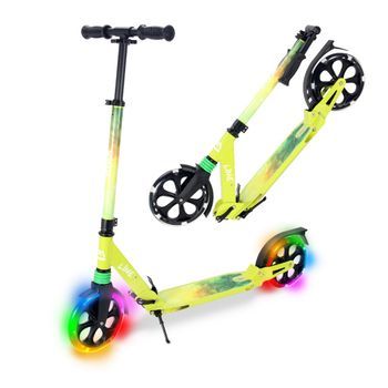 Patinete Plegable Lime Con Luces En Las Ruedas - Patinetes  Infantiles Para Niños