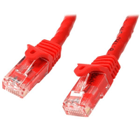 10m red snagless utp cat6 patch cable