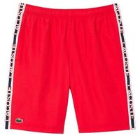 short lacoste sport rojo