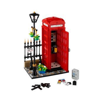Lego Ideas Cabina Telefónica Roja De Londres - 21347