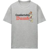 garfield camiseta comfortably dumb para mujer