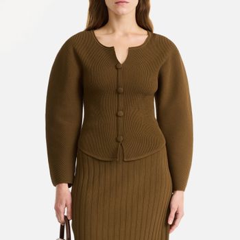 By Malene Birger Francinas Ribbed-Knit Jumper - XS
