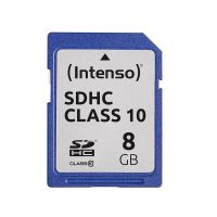 tarjeta sdhc intenso 3411460 8 gb clase 10 25 mbs resistente negra