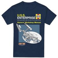 star trek camiseta enterprise para hombre