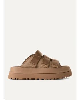 de UGG GOLDENGLOW SLIDE TAUPE