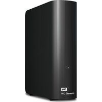 wd elements external hard drive - 6 tb black black