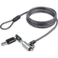 cable antirrobo l-link ll-notebook-lock-nano nano key 18m acerovinilo negro 2 llaves