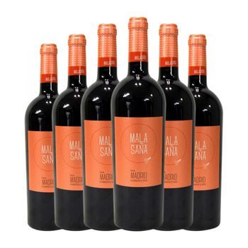 Inveravante Selecta Vino Tinto Malasaña Vinos Crianza 75 Cl 14.5% Vol. (pack De 6 Unidades)