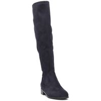 chiconic botas altas uma parker navy ecosuede para mujer