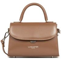 lancaster bolso de mano bolso de mano con solapa s suave even avellana para mujer