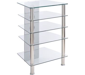 MMT Vibe HFCLR610 Hi-Fi Stand - Clear