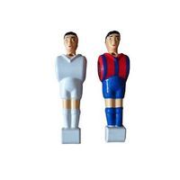 set 22 jugadores metal clasico barcelona - real madrid