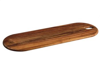 Tabla de cortar de madera de acacia elin - 55 x 18cm
