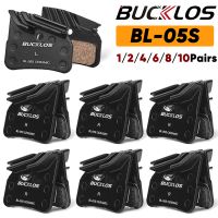 pastillas de freno de ceramica bucklos para shimano mtb pastilla de freno de disco hidraulico para n03a n04c d02s d03s pastilla de freno de bicicleta compatible con m7120 m8120 m9120