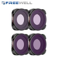 freewell-juego de filtros de dia brillante para gopro hero 13 negro paquete de 4 nd4pl nd8pl nd16pl nd32pl nd accesorio para camara de accion