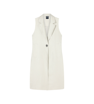 A|X Armani Exchange para mujer. XW001979AF21530U6275 Gabardina deconstruida en sarga de lino beige (XS), Casual