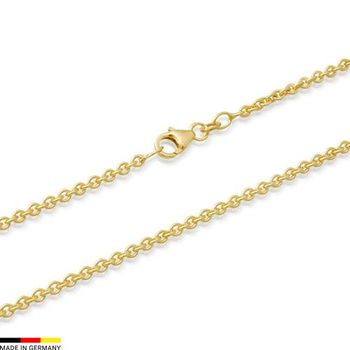 Cadena ancla oro de 14 quilates 50cm