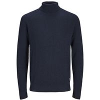 jack  jones jersey 12258472 jjpannel knit roll neck aw24 navy blazer para hombre
