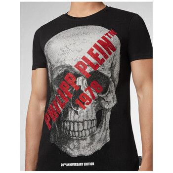 Philipp Plein Sport Tops y Camisetas T-SHIRT SS 16 SKULL BLACK para hombre