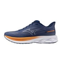 zapatillas mizuno wave skyrise 7 azul naranja aw26 talla 465 - eur