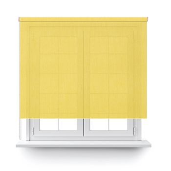 Estor Enrollable Miami Amarillo 140x200cm.