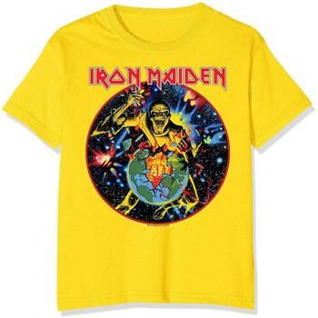 Iron Maiden Tops y Camisetas World Piece Tour para hombre
