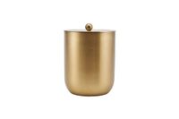 cubitera de acero inoxidable dorada d12