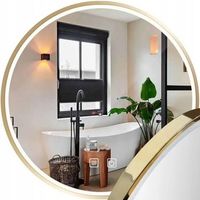 espejo led mmj gold 60cm