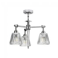 lampara de techo agatha 3 luces