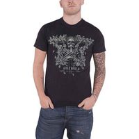 guns n roses camiseta manga larga skeleton guns para hombre