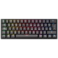 newskill pyros v2 teclado gaming inalambrico mecanico 60 hotswap negro