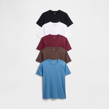 GAP Camiseta de cuello redondo con micrologotipo 804143-149