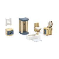set de madera el bano