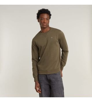 G-Star para hombre. D16917-C235-273 Sudadera Premium Core marrón (XS), Casual, Algodón