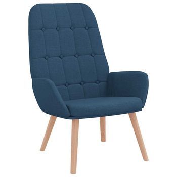Sillón Reclinable De Tela Ble Vidaxl