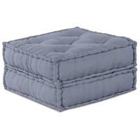 unidad de sofa modular tela gris 70 x 70 x 36 cm vidaxl