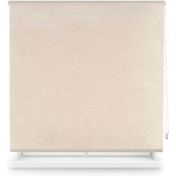 Estor Enrollable Opaco A Medida - Estor Opaco Tamaño 115x230 - Estor Enrollable Color Lino | Blindecor