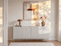 aparador madera beige