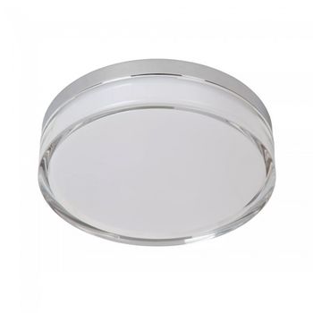 Plafón de techo para baños led plano cct dim (16w)