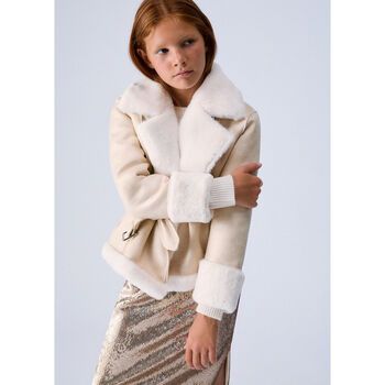 Liu Jo Abrigo Chaquetón en teddy para niña